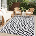 Olanly 5x8ft Waterproof Outdoor Rug for $24 w/ Prime + free shipping