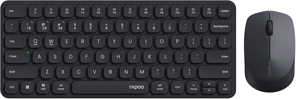 Rapoo 9010M Multi-Device Keyboard and Mouse Combo: $19.99