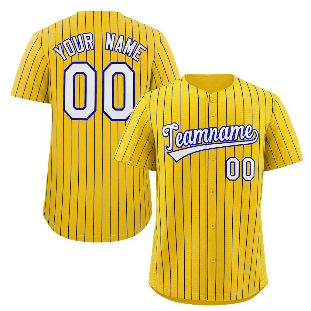 Men's Pinstripe Throwback Baseball Jersey: 2 for $25