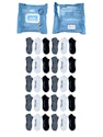 Spalding Kid's Bundle Brick No-Show Socks 30-Pack for $10 + free shipping w/ $35