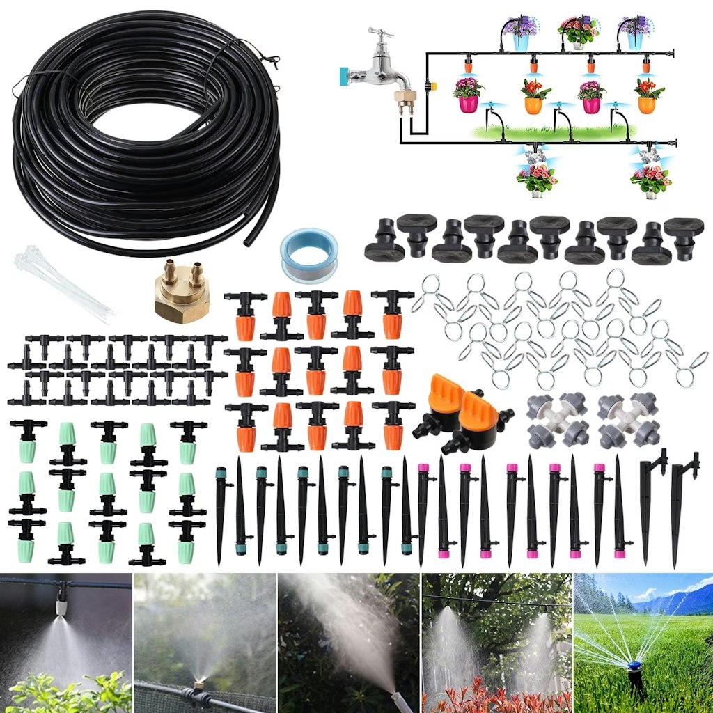 164-Ft. Garden Irrigation 139-Piece System: $19