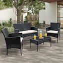 Patio Conversation Sets at Lowe's for Under $500 + free shipping