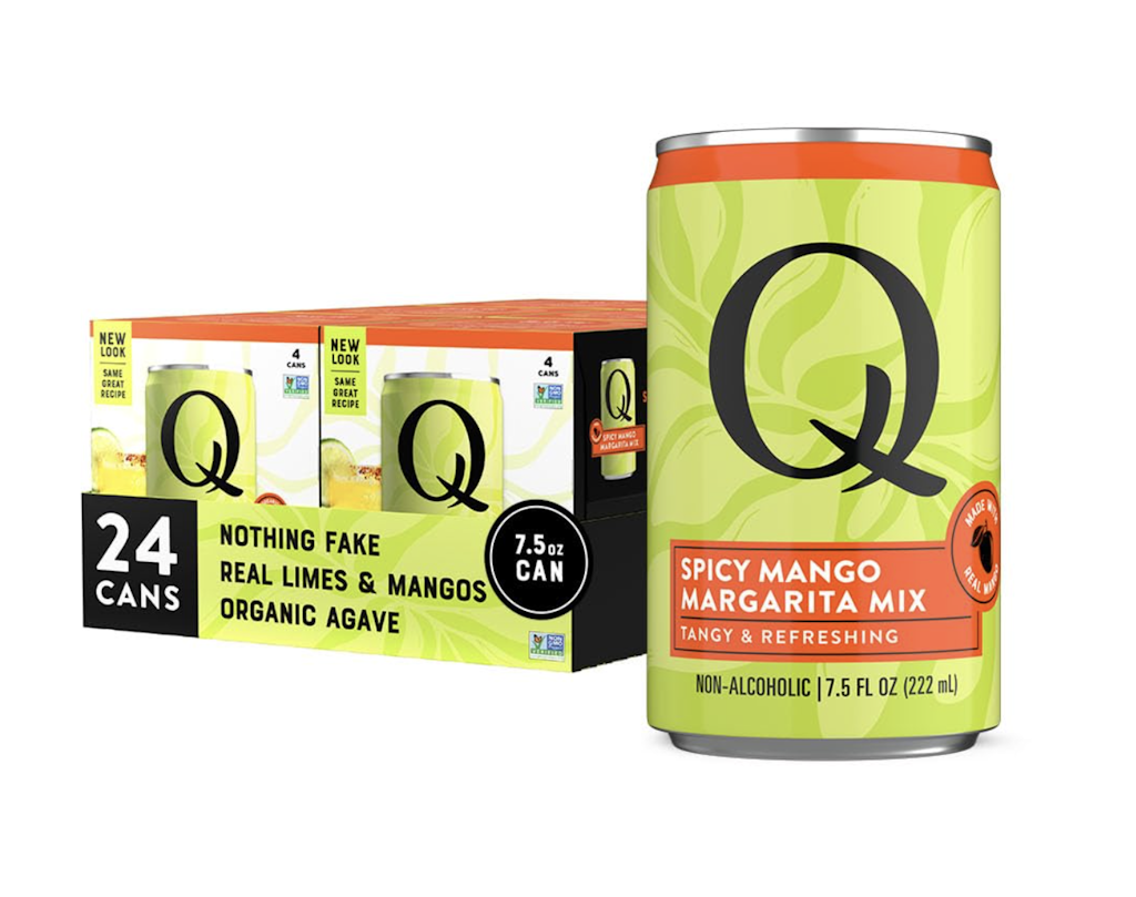 Q Mixers 7.5-fl. oz. Non-Alcoholic Spicy Mango Margarita Mix 24-Pack: $9.24