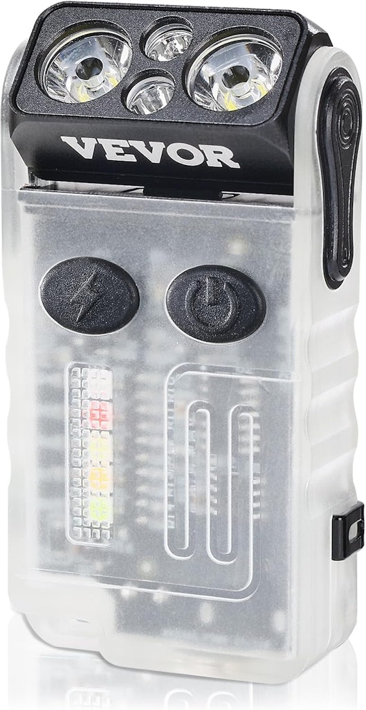 Vevor Rechargeable Keychain Flashlight: $21