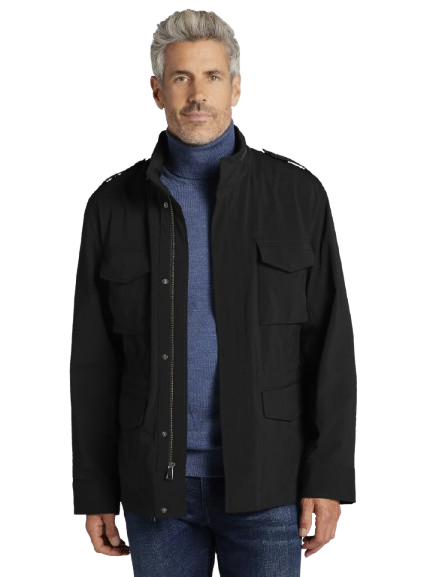 Joseph Abboud Men's Crinkle Field Jacket (XXL only): $29.99