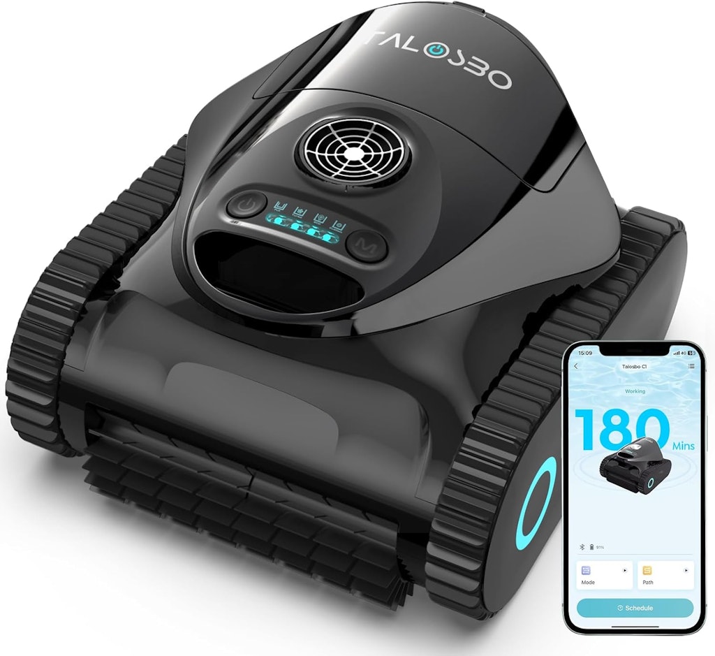 Talosbo C1 Robotic Pool Cleaner: $359.99