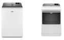 Maytag 5.3 Cu. Ft. Smart Top Load Washer & 7.4 Cu. Ft. Smart Electric Dryer for $1,100 + free shipping