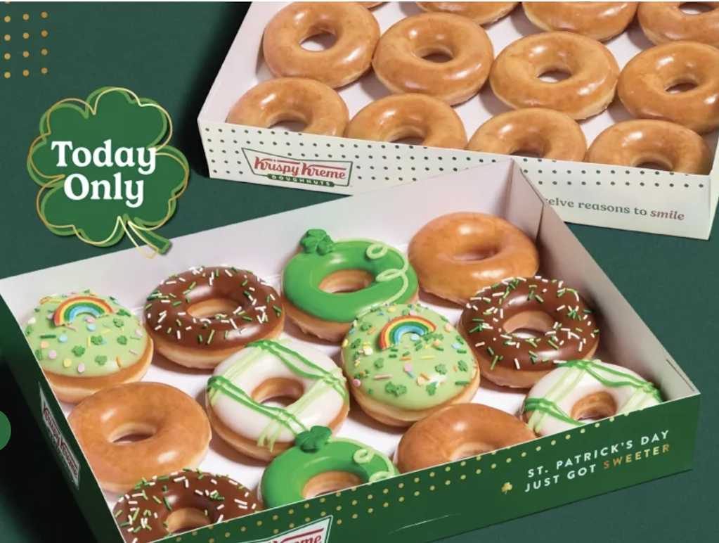 Krispy Kreme Original Glazed Dozen: 13c w/ purchase of another dozen