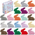 Trivolusia 28-Piece Easter Bunny Figurine Set for From $4.99 + free shipping w/ Prime