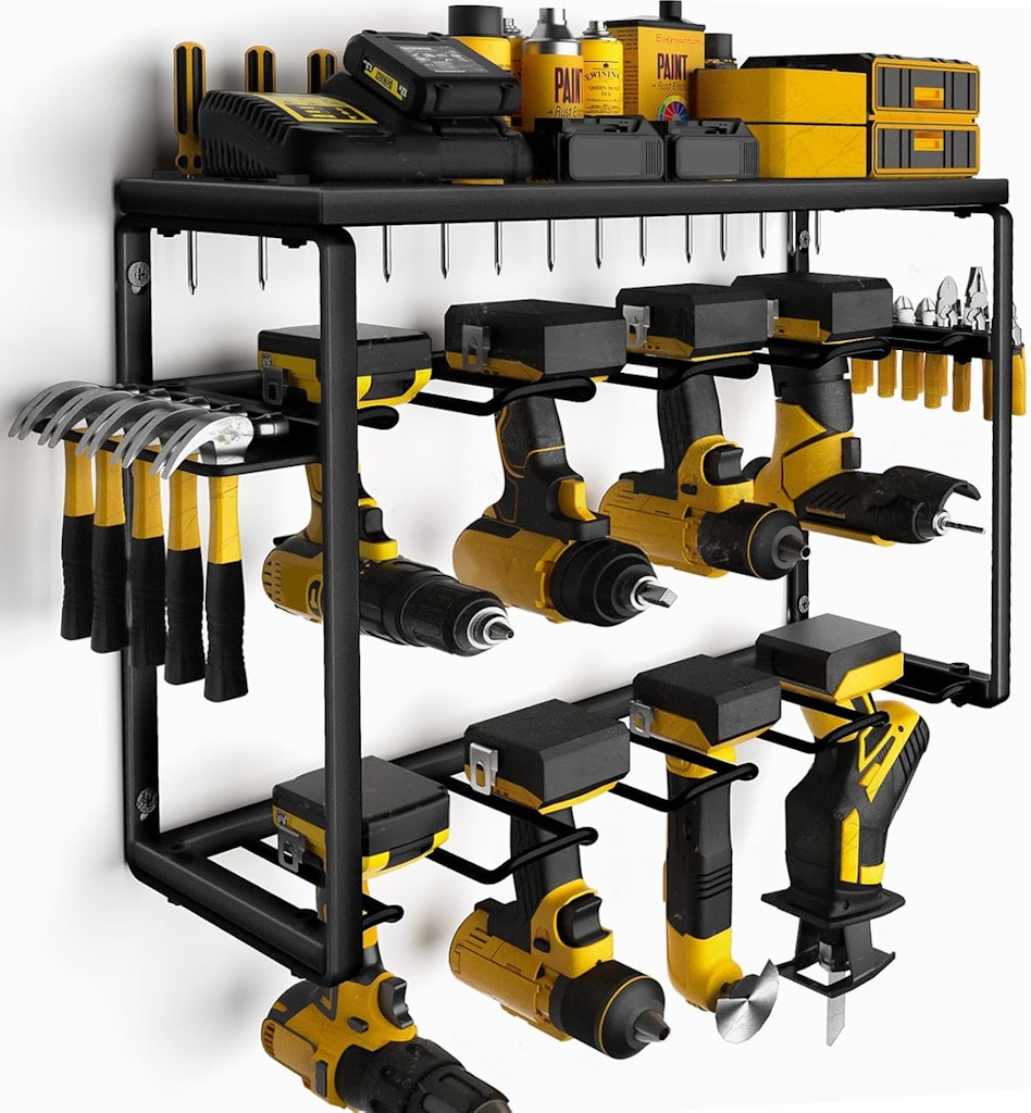 8-Slot Power Tool Organizer: $20