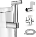 Dearocean Stainless Steel Handheld Bidet Sprayer Kit for $14 w/ Prime + free shipping