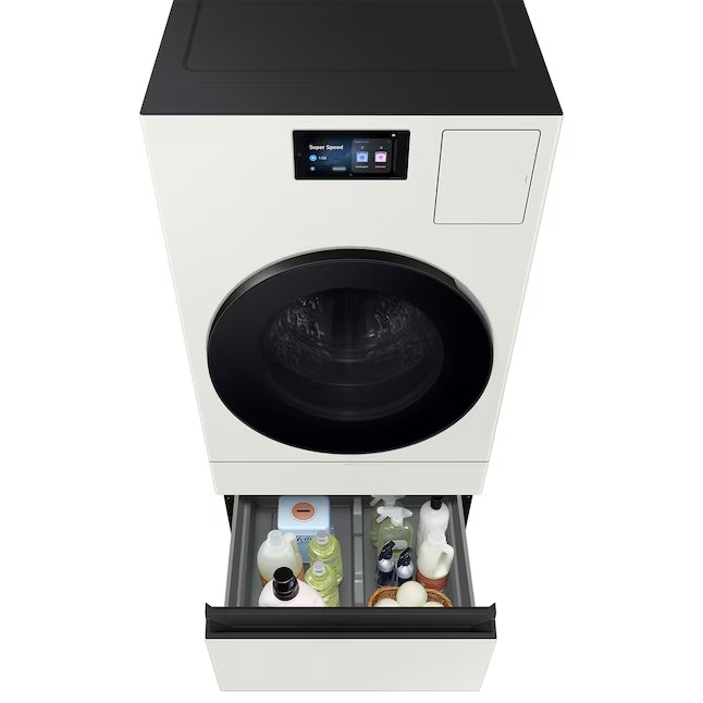 Samsung 5.3-Cubic Foot Bespoke Ultra Capacity Vented All-in-One Washer Dryer Combo: $1,999
