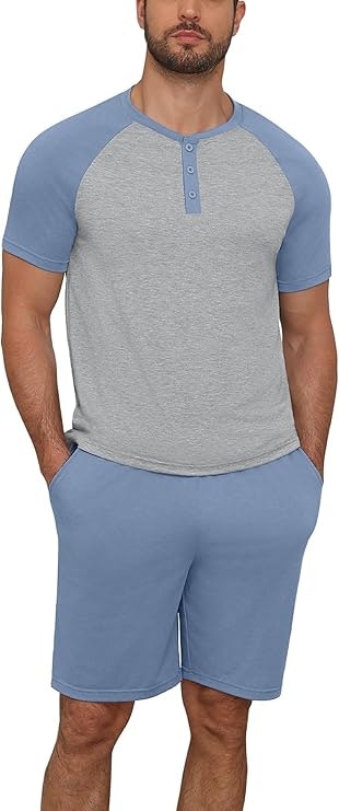 Nitagut 2-Piece Men's Pajama Set  : $9.89