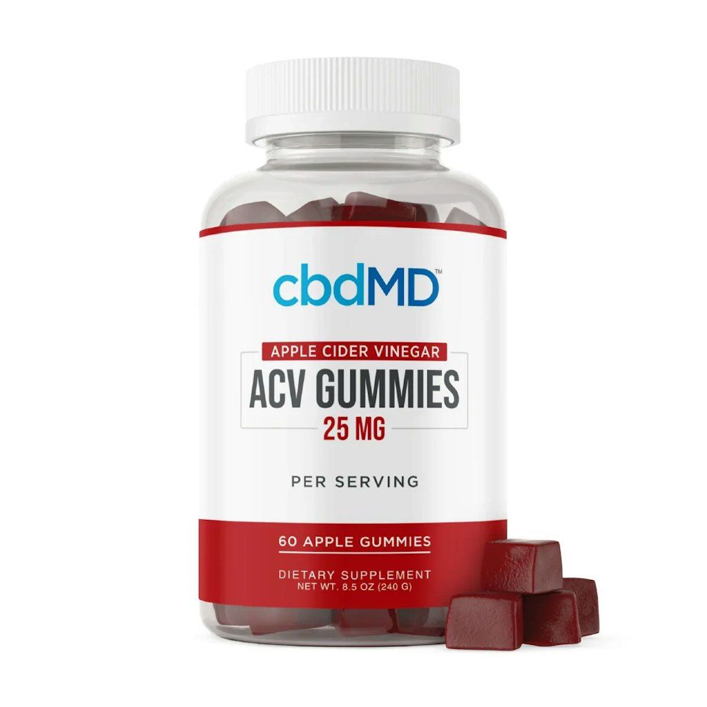 cbdMD Broad Spectrum 750mg CBD Apple Cider Vinegar Gummies 60-Count: $14.99 w/ Subscribe & Save