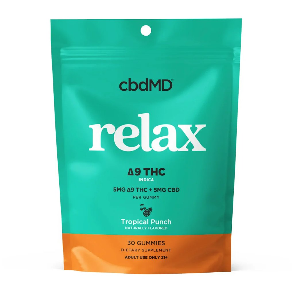 cbdMD Delta 9 5mg THC Relax Gummies 30-Count: $33.74 w/ Subscribe & Save