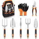 LoyalShine Garden Tools Set for $8 + $3.54 shipping