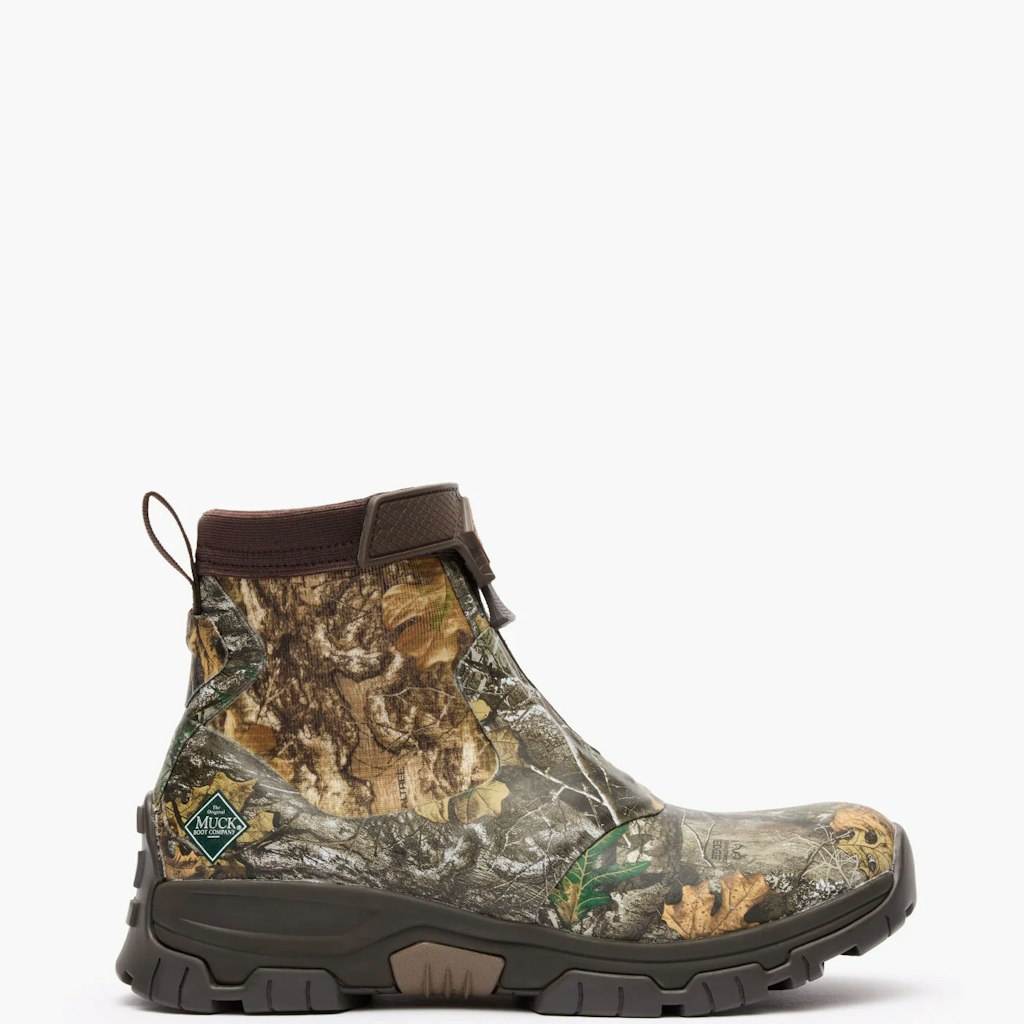 Muck Boot Men's RealTree Apex Mid Zip Ankle Boots: $99