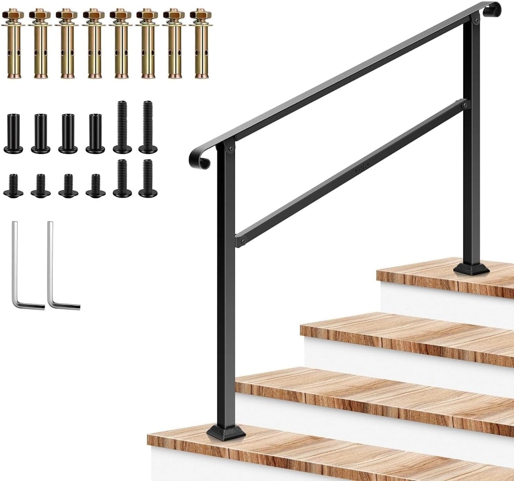 Vivosun 4-Step Outdoor Handrail: $6