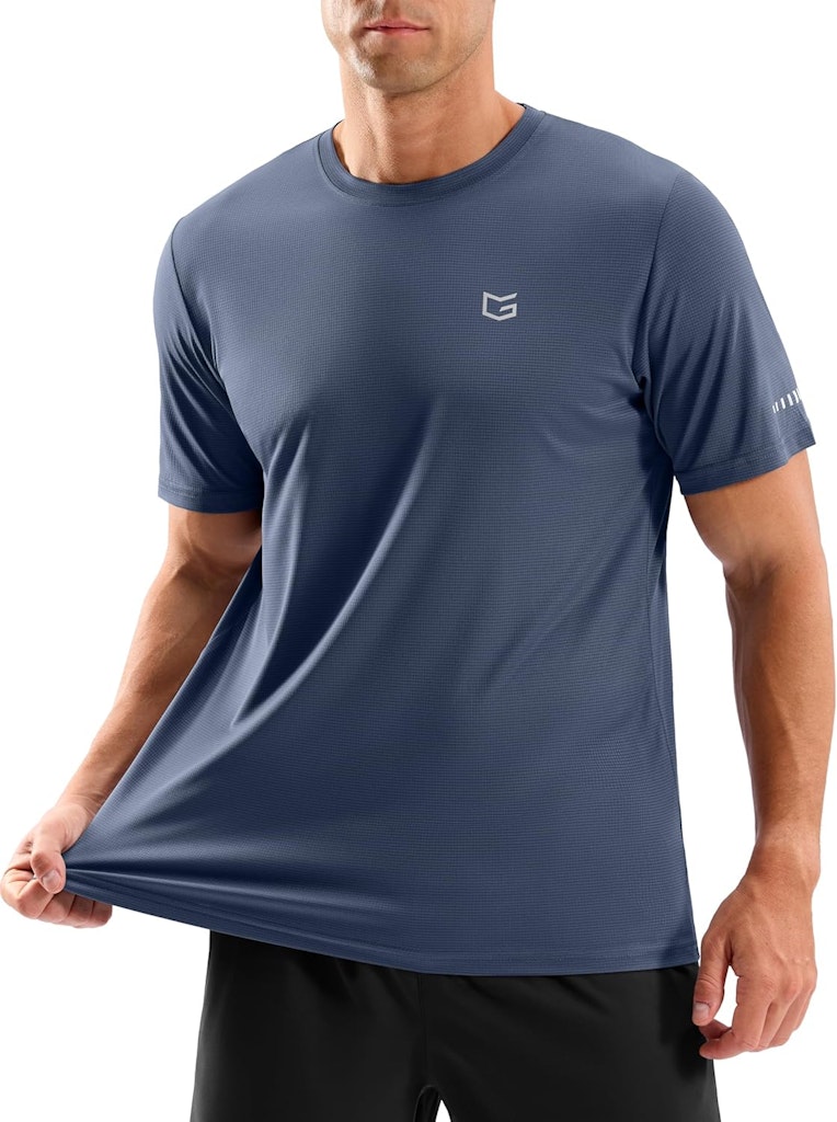 Men's UPF 50+ Breathable Workout T-Shirt: $9.99