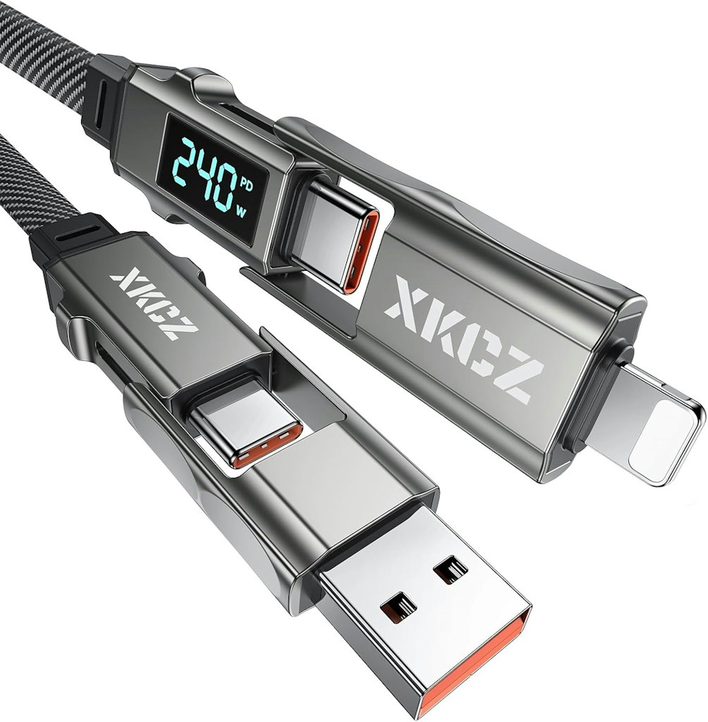 XKCZ 4-in-1 240W USB-C Cable: $12.99