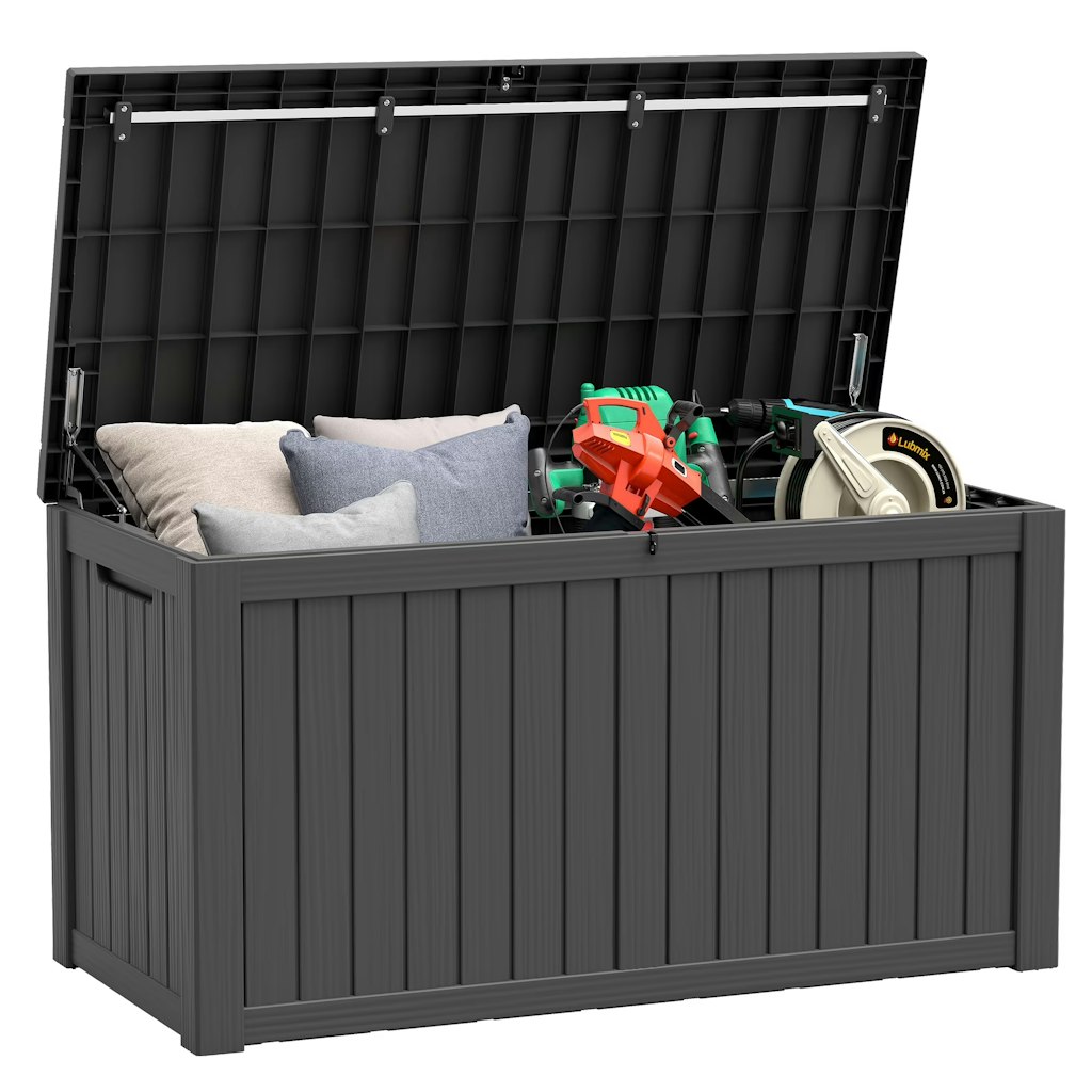 150-Gallon Waterproof Deck Box w/ Steel Beams: $99 150-Gallon Waterproof Deck Box w/ Steel Beams: $99
