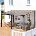 10' x 14' Aluminum Hardtop Patio Pergola for $320 + free shipping