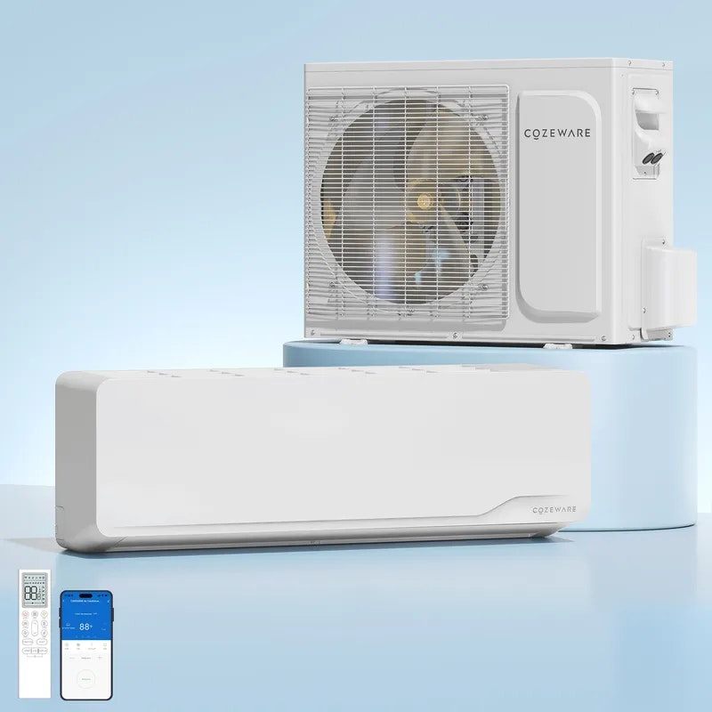 Cozeware Enduring Series 12000 BTU 20 115V SEER2 Mini Split Air Conditioner: $519.20