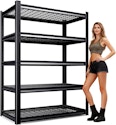 71" 5-Tier Metal Garage Shelving Unit for $40 + free shipping
