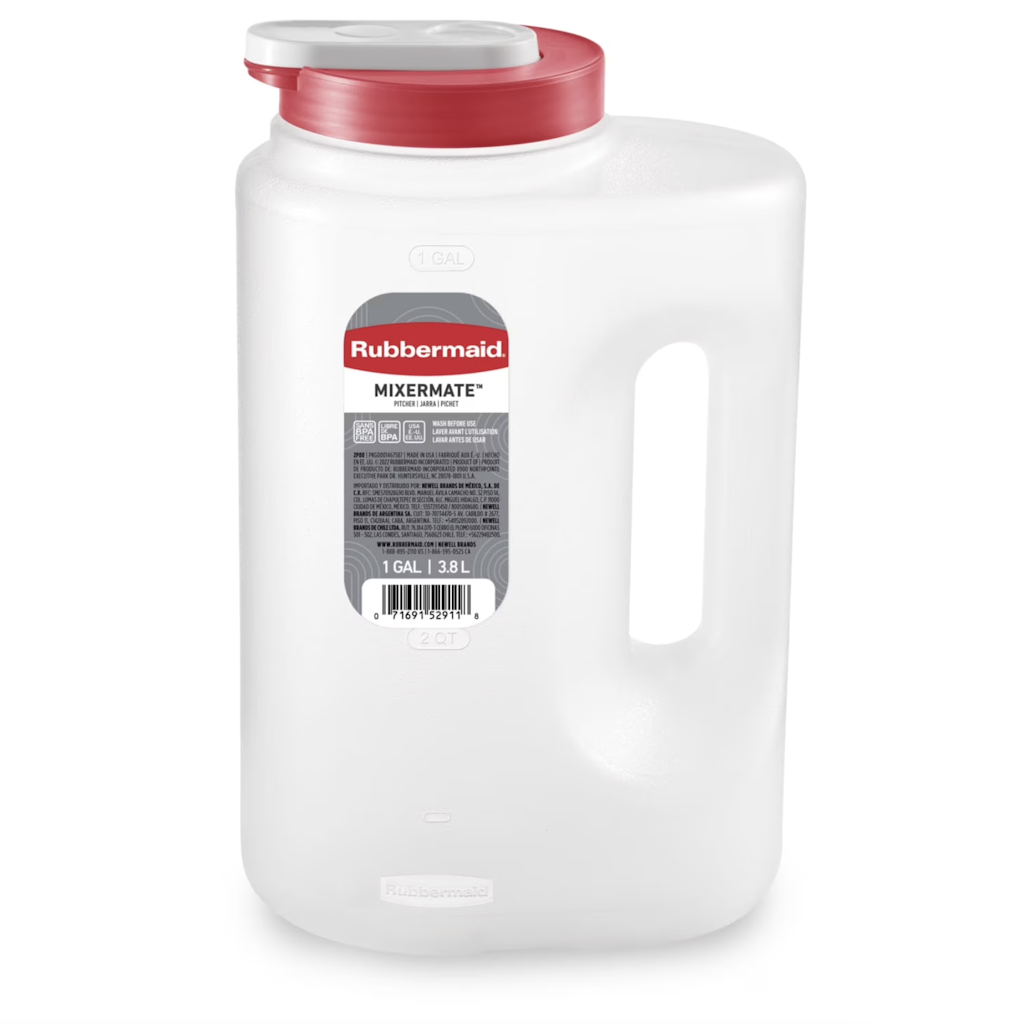 Rubbermaid 1-Gallon Mixermate Leak-Resistant Pitcher: $5.47 Rubbermaid 1-Gallon Mixermate Leak-Resistant Pitcher: $5.47