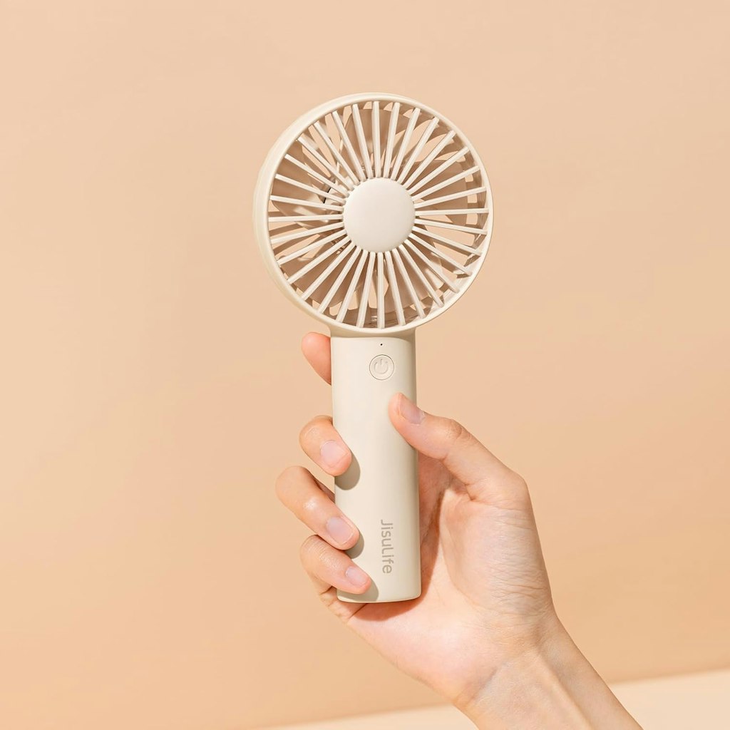 Jisulife 4500mAh Portable 3-Speed Mini Fan: $12.99