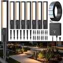 Petlik Low Voltage Landscape Lighting Kit 8-Pack for $96 + free shipping