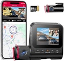 Lingdu 4K 3-Channel Dash Cam with Night Vision for $70 + free shipping