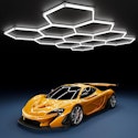 Modern 11-Grid Hexagon Garage Light 48-Pack for $79 + free shipping