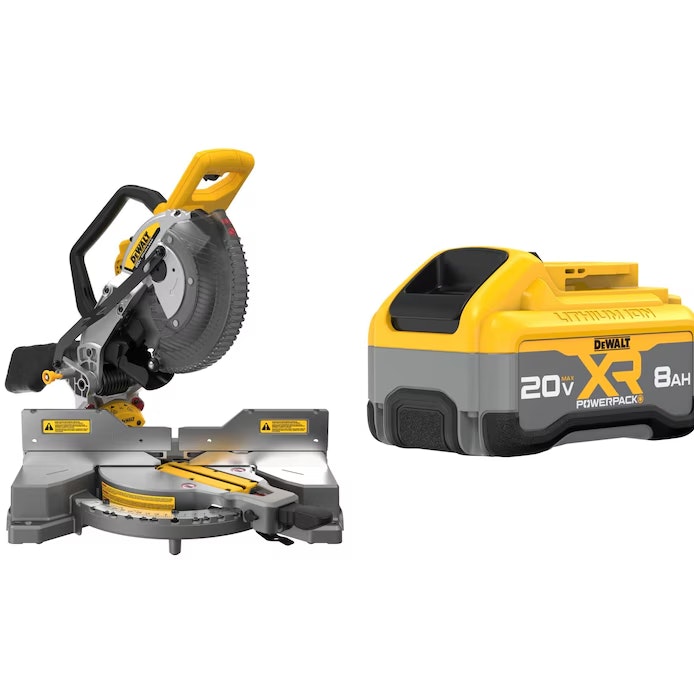 DeWalt 20V MAX XR 10" Cordless Miter Saw w/ Battery & Charger: $598