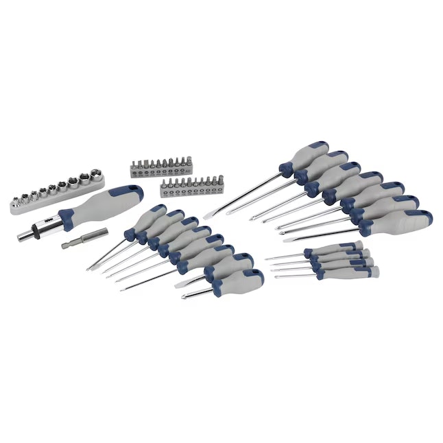 Project Source 50-Piece 6" Multi-Bit Combination Tip Screwdriver Set: $9.98