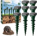 Peepst Solar-Powered Mole Repellent Stakes 8-Pack for $48 + free shipping