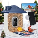 Aprilmin Smart Solar Bird Feeder w/ Camera and AI Recognition for $30 + free shipping