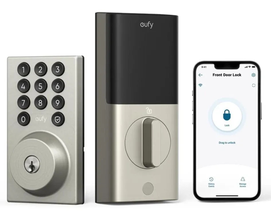 Certified Refurb eufy Smart Lock C30 Keyless Entry Deadbolt: $53