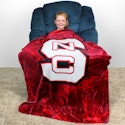 College Covers Everything Comfy NCAA Throw Blanket for $14 + free shipping w/ Prime