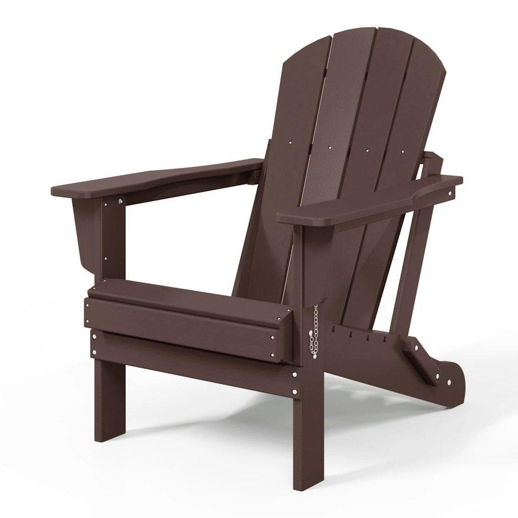 Westintrends Folding HDPE Adirondack Chair: $80