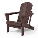 Westintrends Folding HDPE Adirondack Chair for $80 + free shipping