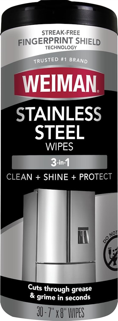 Weiman 3-in-1 Stainless Steel Wipes: $3.64 via Sub & Save