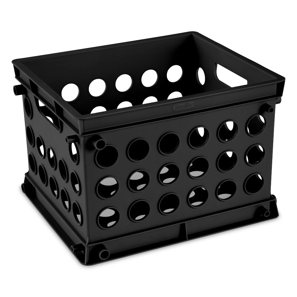 Sterilite Mini Crate Multi-Purpose Storage Bin: $1.64