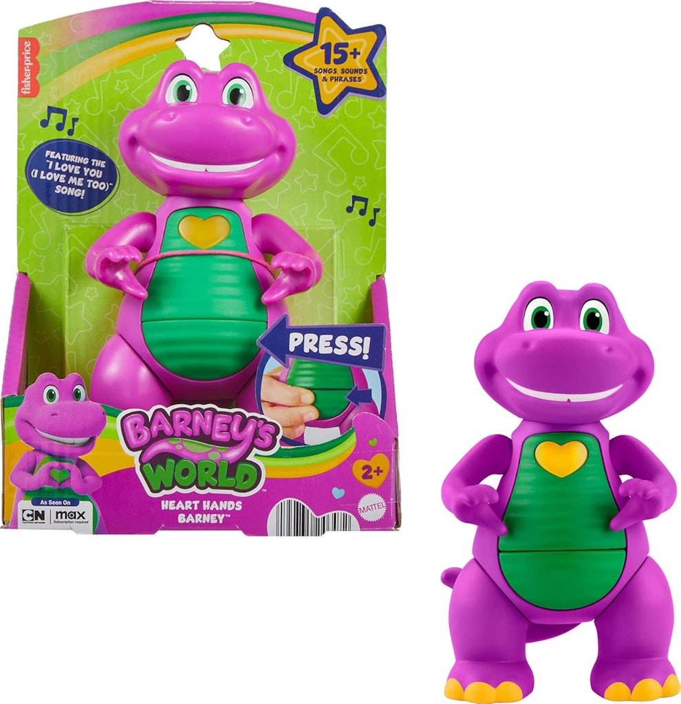 Barney's World Heart Hands Barney: $5.24