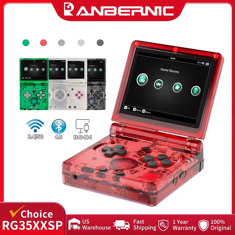 Anbernic Flip Retro Handheld Game Console: $44