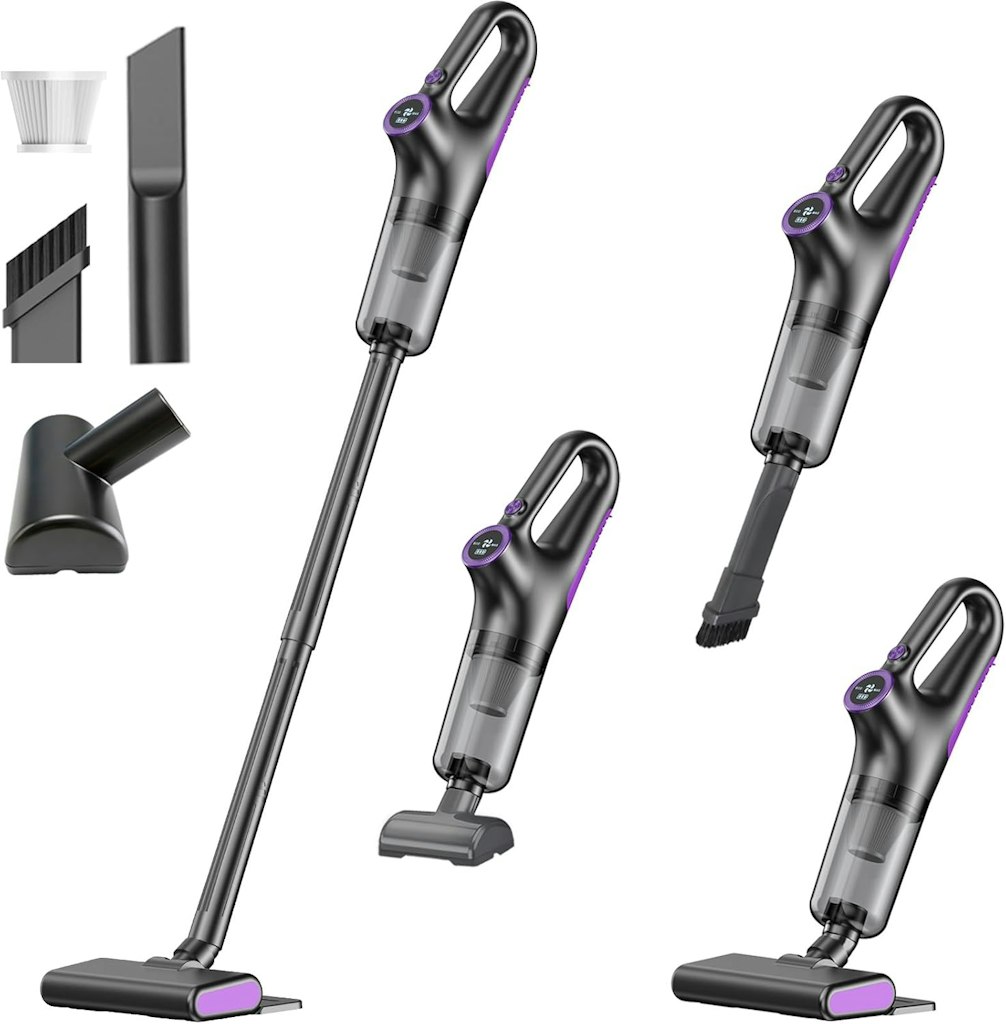 AbuDodo Cordless Stick Vacuum Cleaner: $32.49