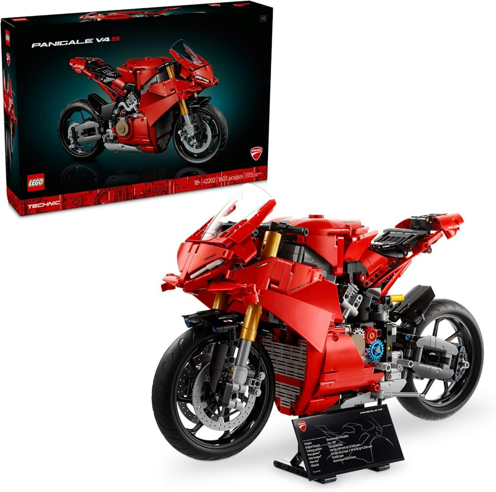 LEGO Technic Ducati Panigale V4 S Motorcycle Toy: $170