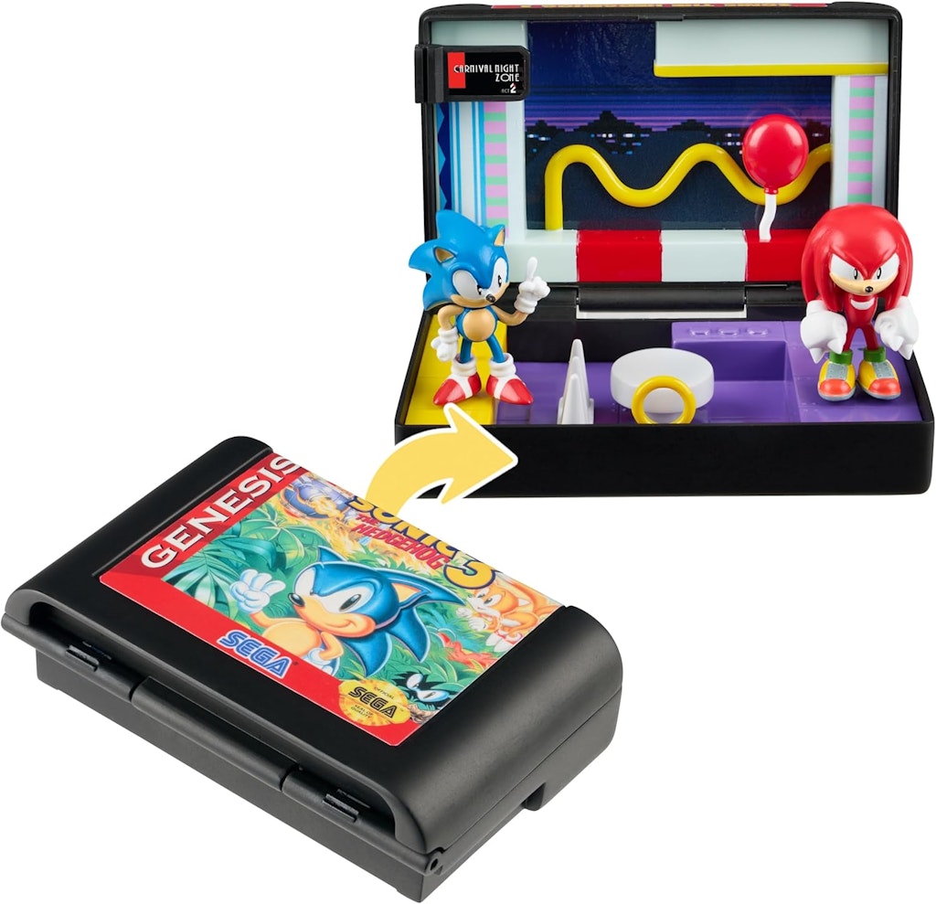 Console Heroes Sonic The Hedgehog 3 Diorama Playset in SEGA Genesis Collectible Cartridge: $6.99