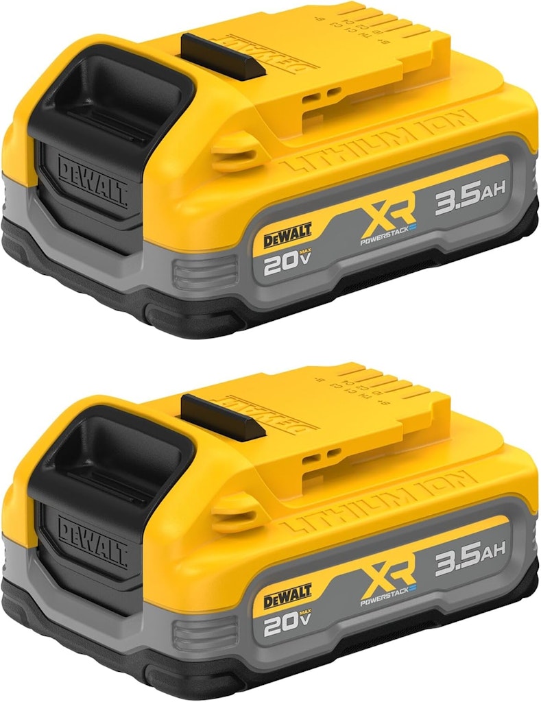 DeWalt 20V MAX XR Powerstack 3.5Ah Battery 2-Pack: $149