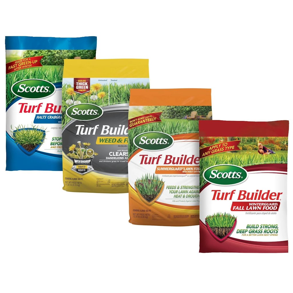 Scotts Turf 4-Bag Builder Bundle: $99.98